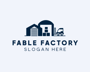 Factory Storage House  logo design