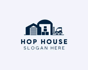 Factory Storage House  logo design