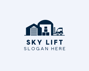 Factory Storage House  logo design