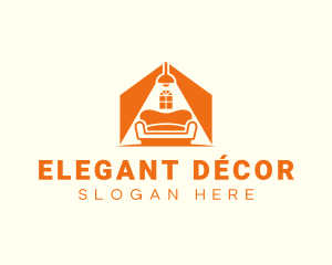 Interior Design Home Decor logo design