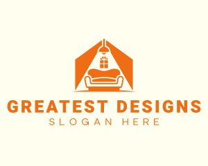 Interior Design Home Decor logo design