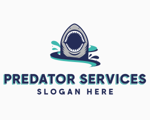 Marine Predator Shark logo