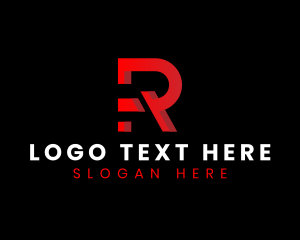 Modern Corporate Letter R  logo