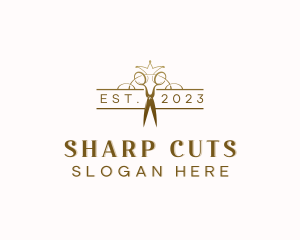 Elegant Salon Shears logo