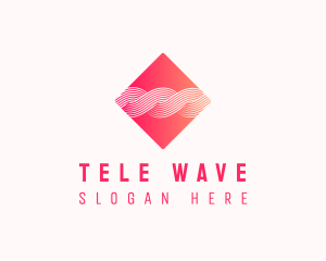 Tech Digital Wave logo design