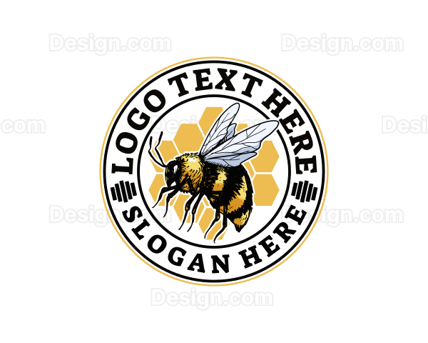 Honey Bee Fly Logo