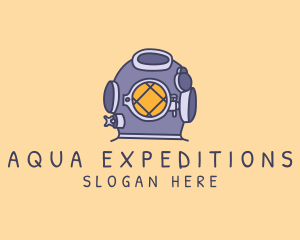 Old School Diving Suit logo