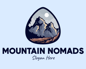 Outdoor Alpine Explorer logo design