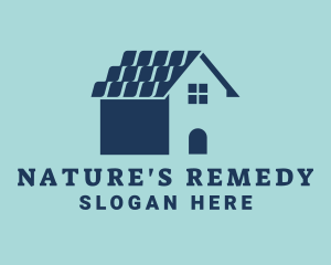 Residential Roofing House  Logo