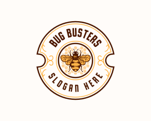 Bee Honey Apiary logo design