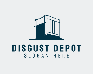 Building Warehouse Property logo design