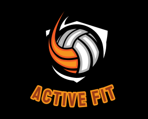 Fast Volleyball Sports logo