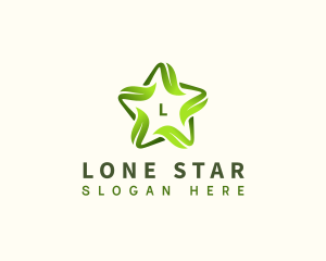 Star Eco Leaves logo design