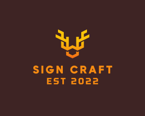 Animal Antlers Horn logo