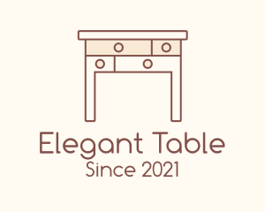 Wood Table Drawer  logo