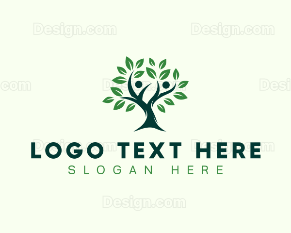 Tree People Planting Logo