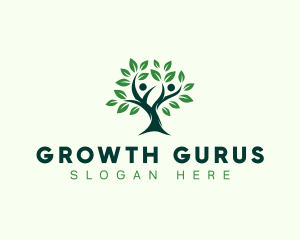 Tree People Planting logo design