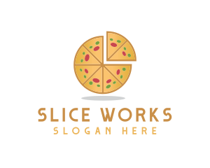 Pizza Pie Slice logo