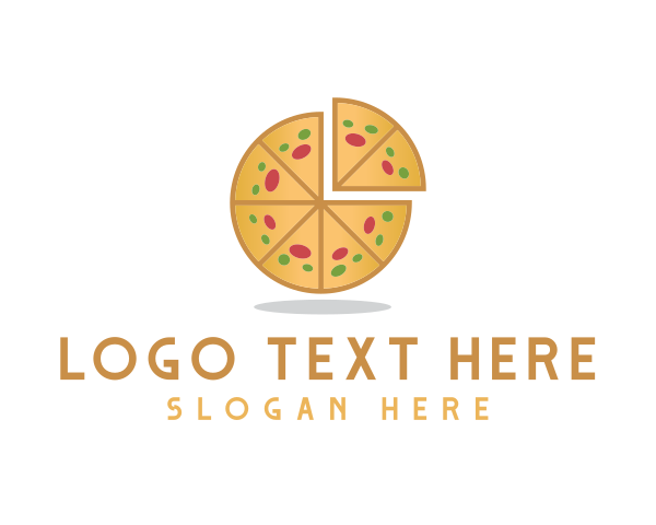 Pie logo example 4