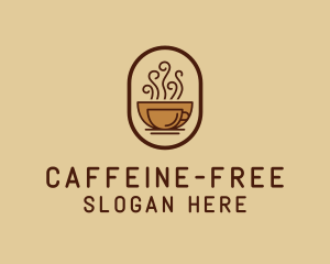 Hot Coffee Cafe logo design