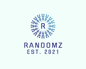 Motion Radial Cyberspace logo