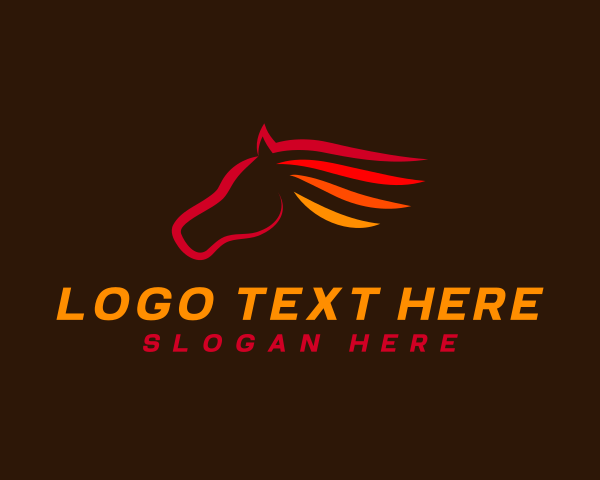 Pony logo example 1
