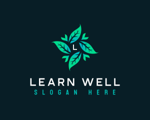 Natural Leaf Wellness logo design