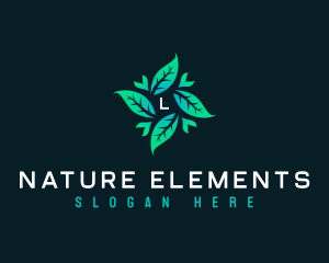 Natural Leaf Wellness logo design