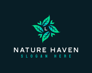 Natural Leaf Wellness logo design