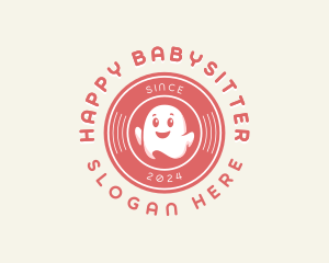 Scary Happy Ghost logo design