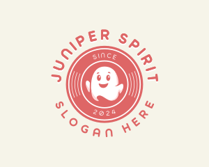 Scary Happy Ghost logo design