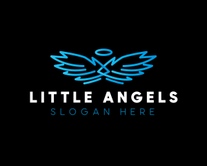 Holy Angel Wings logo design