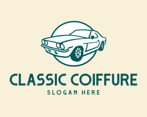 Classic Retro Car logo design