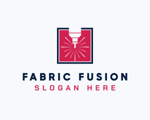 Laser Spark Fabrication logo design