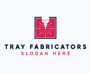 Laser Spark Fabrication logo design