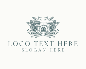 Floral Photo Camera logo