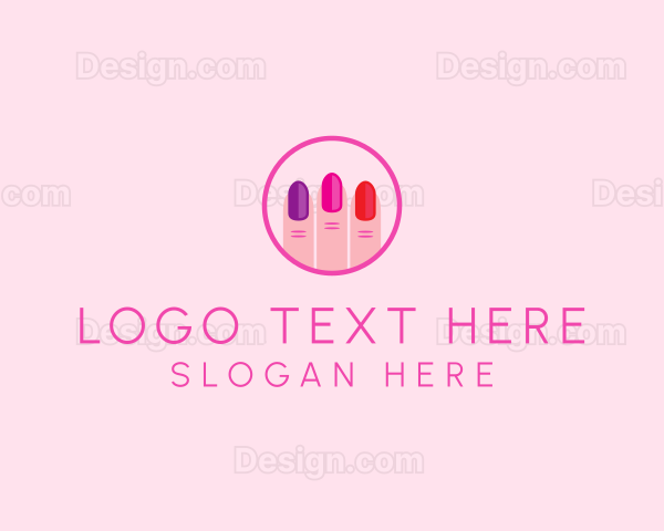 Manicure Nail Spa Logo