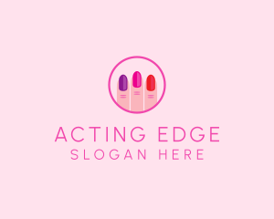 Manicure Nail Spa logo design