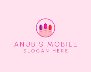 Manicure Nail Spa logo design