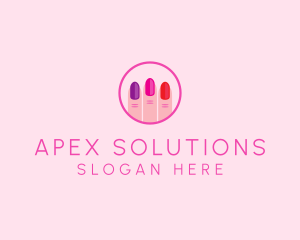 Manicure Nail Spa logo design