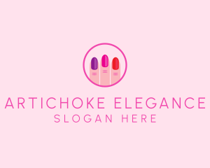 Manicure Nail Spa logo design