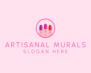 Manicure Nail Spa logo design