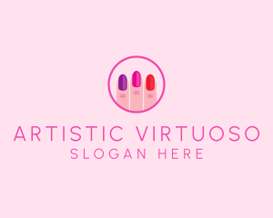 Manicure Nail Spa logo design