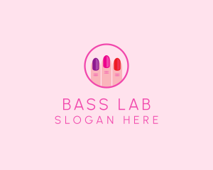 Manicure Nail Spa logo design