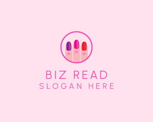 Manicure Nail Spa logo design