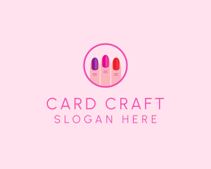 Manicure Nail Spa logo design