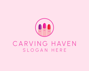 Manicure Nail Spa logo design