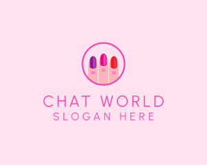 Manicure Nail Spa logo design