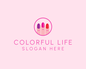 Manicure Nail Spa logo design