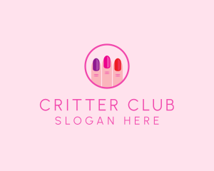 Manicure Nail Spa logo design